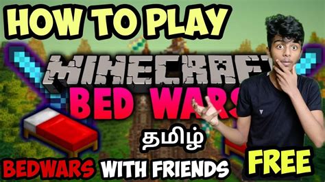 How To Play Minecraft Bed Wars Intamil Youtube