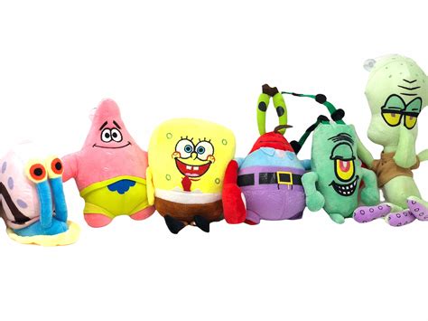 Buy Dom Dom Spongebob Squarepants Plush Figure Toys Comes With Keychain