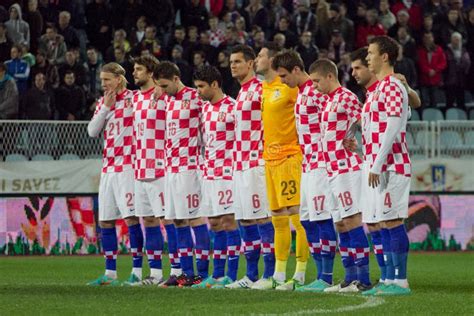 Croatia National Football Team Editorial Photography Image Of Goal