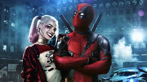 Deadpool And Harley Quinn Art Hd Superheroes 4k