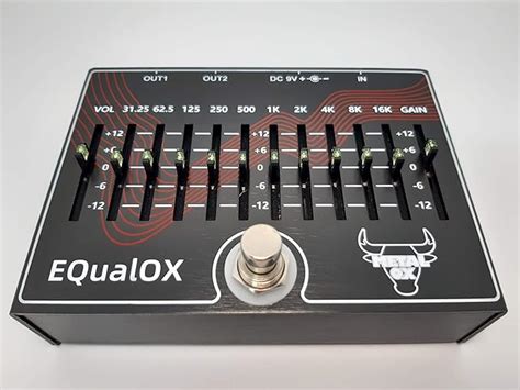 Metal Ox Oxp 104 Equalox 10 Band Eq Plus Volume Guitar Effect