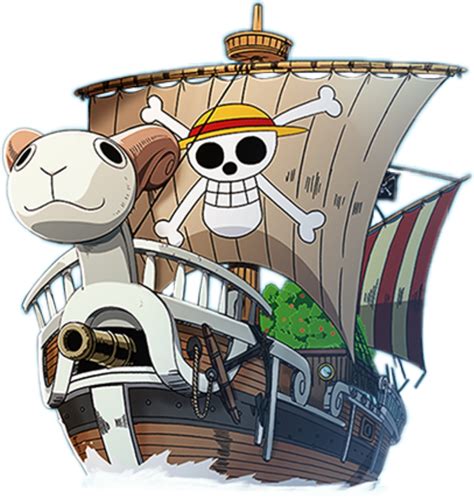 One Piece Pirate Ship Background
