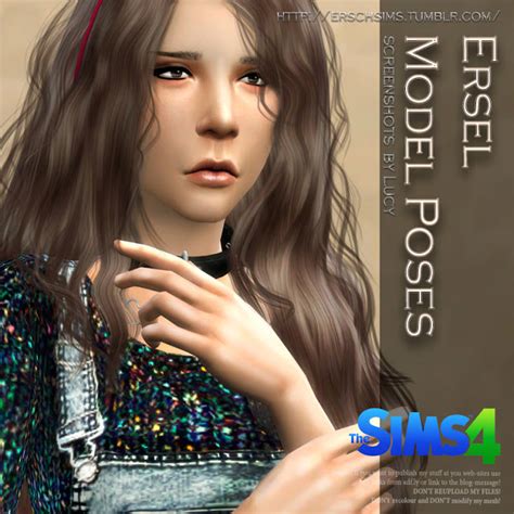 Ersel Model Poses The Sims 4 Catalog