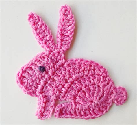 The flat out best potholders ever! Video Tutorial Small Bunny Applique Crochet Pattern ...