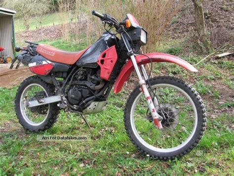 A kawasaki edition is fitted with a selection of genuine accessories, on top of that or on any kawasaki model you can add your own. 1987 Kawasaki KLR 250