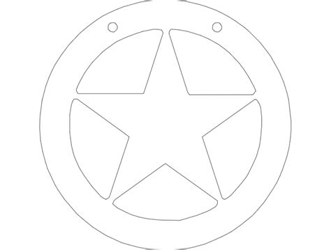 Star 1 Dxf File Free Download