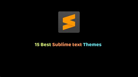 15 Best Sublime Text 3 Themes For Elegant Development