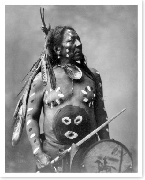 Chief Last Horse Native American Oglala Sioux Indian Silver Halide
