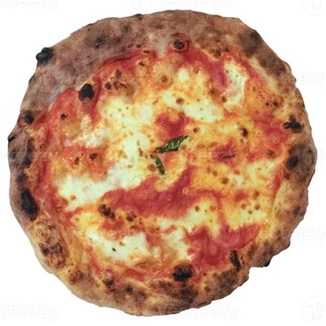 Margherita Pizza Baked Food Transparent Png 8541848 Png