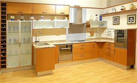 Todo sobre las cocinas de madera. Modelos de Cocinas Americanas
