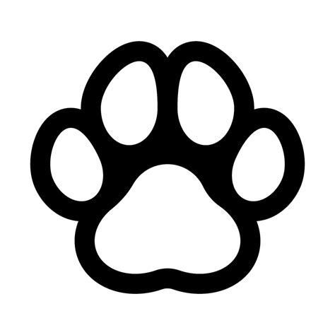 33 Paw Print Outline Svg Download Free Svg Cut Files Free Graphics