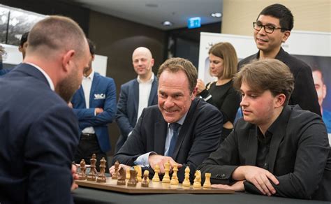 Opening Of The Wr Chess Masters In Düsseldorf