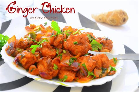 Whisk the eggs in a shallow plate. Ginger Chicken Recipe / How to make Ginger Chicken / Indo ...