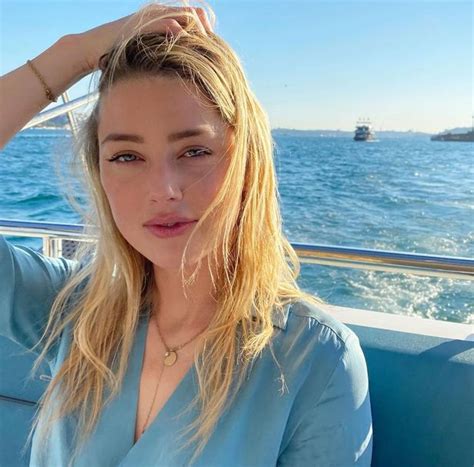 Amber Heard Poses For Sweet Bikini Selfie As She Shares Cryptic Caption