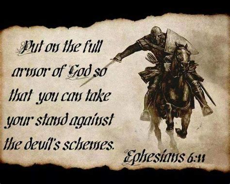 The Living — Ephesians 6 11 Niv Put On The Full Armor Of