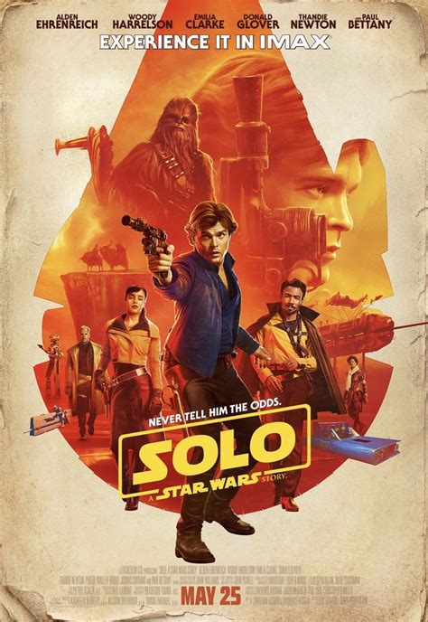 Póster 3 Cartel De Han Solo Una Historia De Star Wars 2018