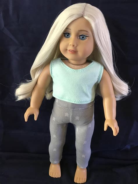 ooak custom american girl doll nicki base and blue eyes etsy