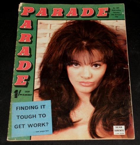 1960s Mens Adult Magazine Parade Silvia Sorente Cover Ebay