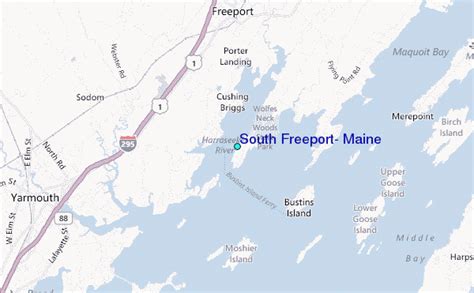 South Freeport Maine Tide Station Location Guide