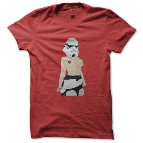 Sexy Red Stormtrooper T Shirt