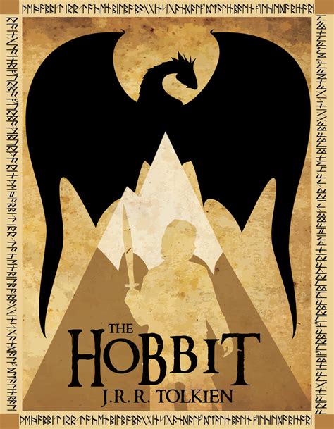 The Hobbit Book Cover By Dreams Design On Deviantart