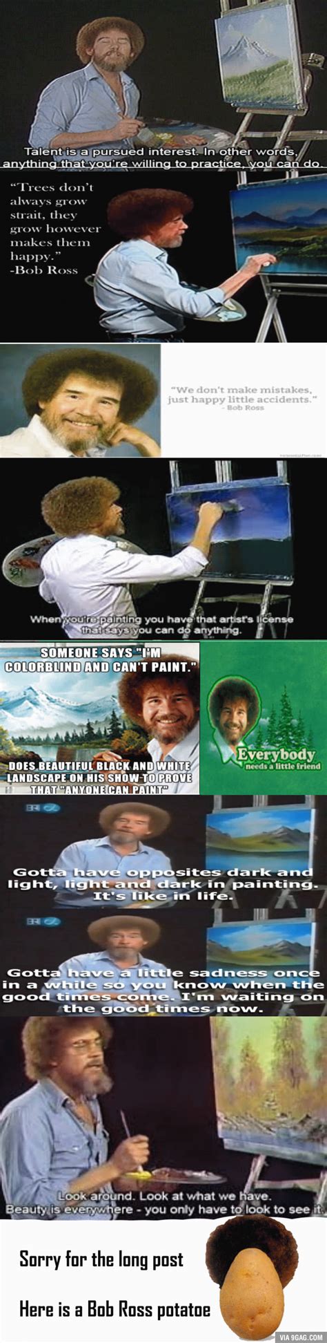 Bob Ross My Rolemodel My Master The Creator Of Life And Happiness