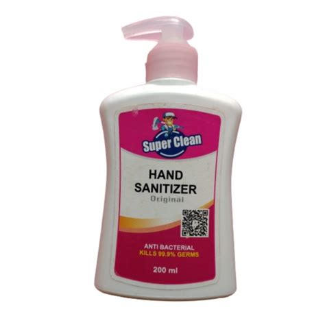 Super Clean Hand Sanitizer Alcohol Content Pump Bottle At Rs Bottle In Muzaffarpur