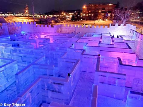 Ice Palace Maze In Stillwater Ice Palace Still Water Palace