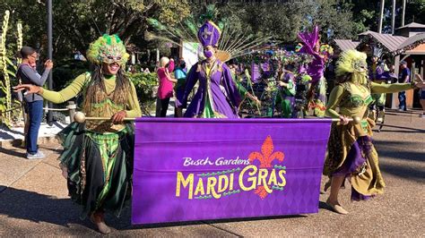 Busch Gardens Tampa Lets The Good Times Roll With Mardi Gras