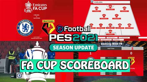 Pes 2021 Fa Cup Scoreboard Pes 2021 Gaming With Tr
