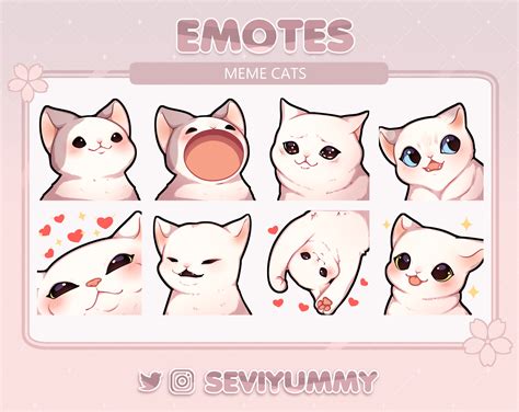 Twitch And Discord Emotes Cat Memes Funny Cute Cats Kawaii Cat Hot Sex Picture