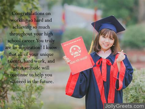 Graduation Wishes For High School