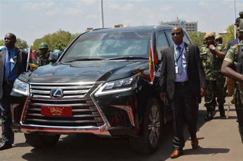 The church conman shepherd bushiri's members, today attacked a hawks car with so called anointing oil while shoulting: More flashy cars for President Mutharika: Malawi ...