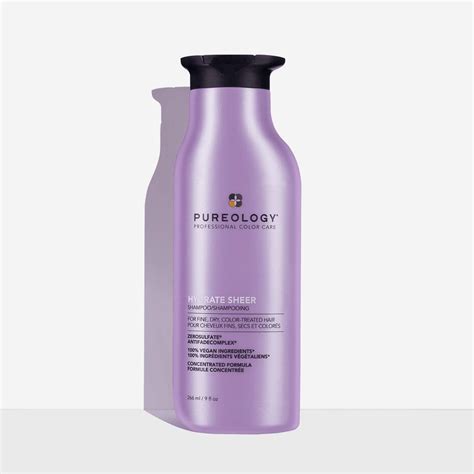 Hydrate Sheer Shampoo For Fine Hair Pureology Australia And Nz