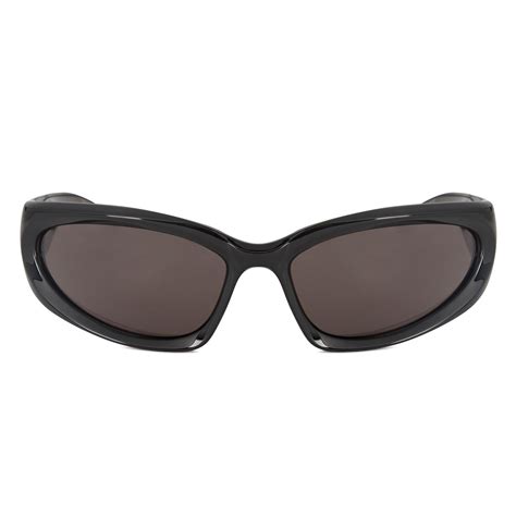 Balenciaga Swift Oval Sunglasses Unisex Retro Sunglasses Flannels