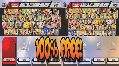 Super Smash Bros For Wii U Free And Dlc Included Easy Haxchi Or