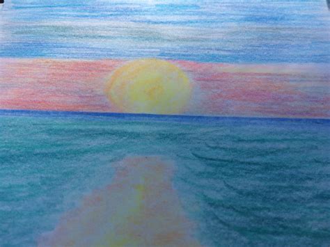 √ Color Pencil Ocean