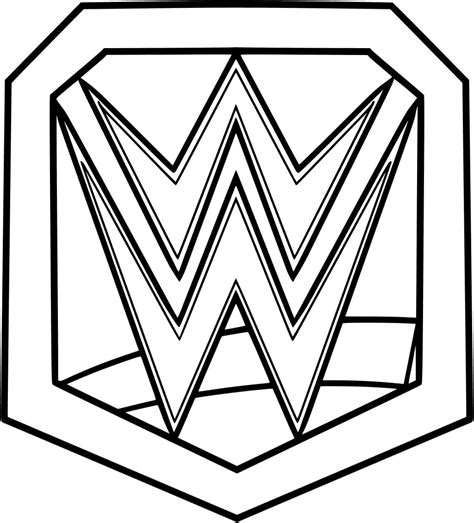Wrestling WWE Coloring Pages ColoringLib