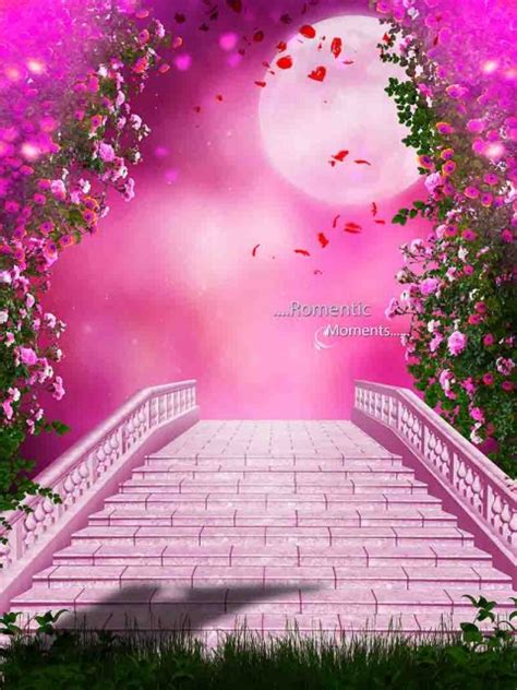 🔥 Pink Studio Background With Moon Cbeditz