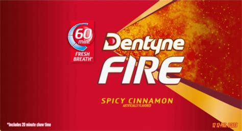 Dentyne Fire Spicy Cinnamon Sugar Free Gum 16 Ct Harris Teeter