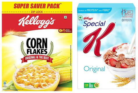 Buy Kellogg S Combo Kellogg S Corn Flakes Original Breakfast Cereal
