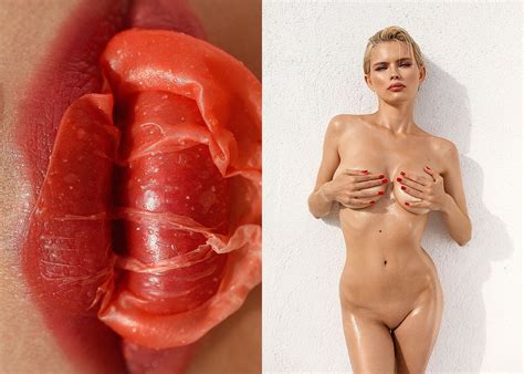 Julia Logacheva Topless Photoshoot 1