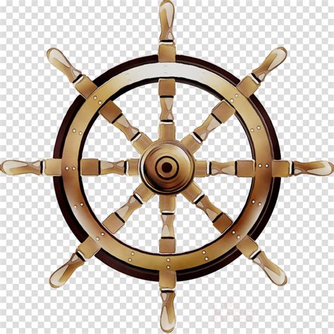 Ship Wheel White Png Pirate Ship Steering Wheel Pirate Clipart Ship