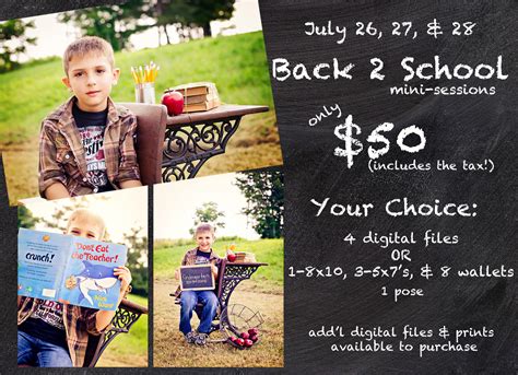 Back To School Mini Sessions Nkphotography