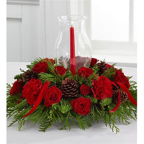 Ftd Winter Wonders Holiday Centerpiece Twigs Flowers And Ts Omaha