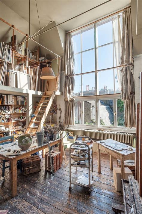 Im moment überdenke ich meinen 20 inspiring artist studio designs. Pin by Shiloh Heyob on Interior Design Ideas | Studio ...