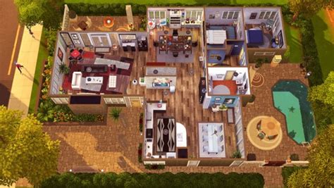 Jenba Sims Techie House Sims 4 Downloads