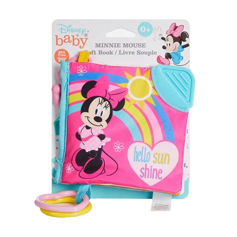 Disney Baby Minnie Mouse Soft Book Soft Plush Toys Baby Bunting Au