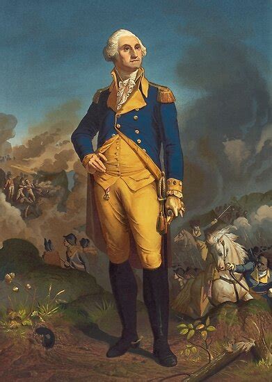 George Washington Military Portrait Posters By Warishellstore
