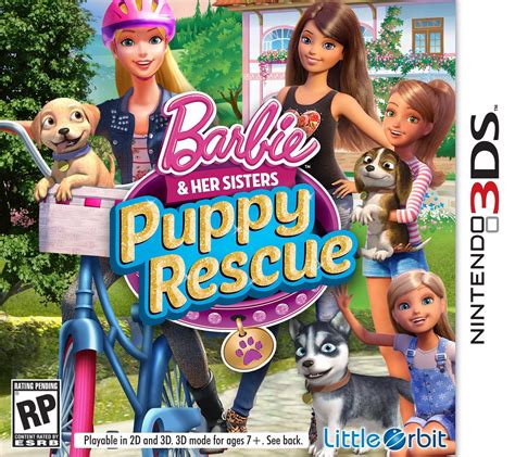 Barbie And Her Sisters Puppy Rescue Release Date Xbox 360 Ps3 Wii